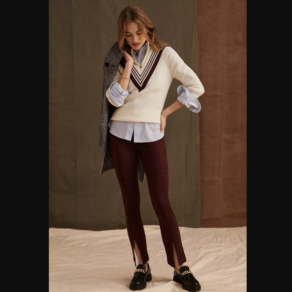 NWT Sweaty Betty Merino Quarter-Zip Pullover - Large - Picture 5 of 6